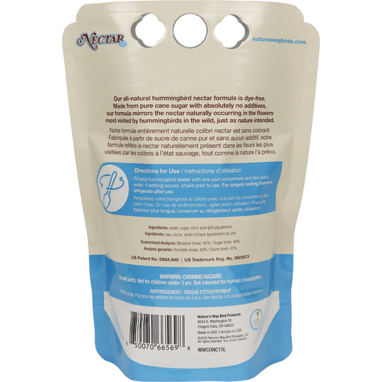 Nectar Series™  Clear Hummingbird Nectar Concentrate, 51 oz