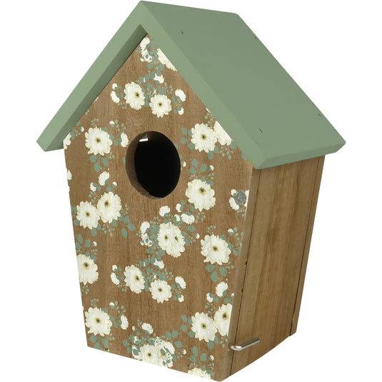 Verdant Petals Decorative Bluebird House