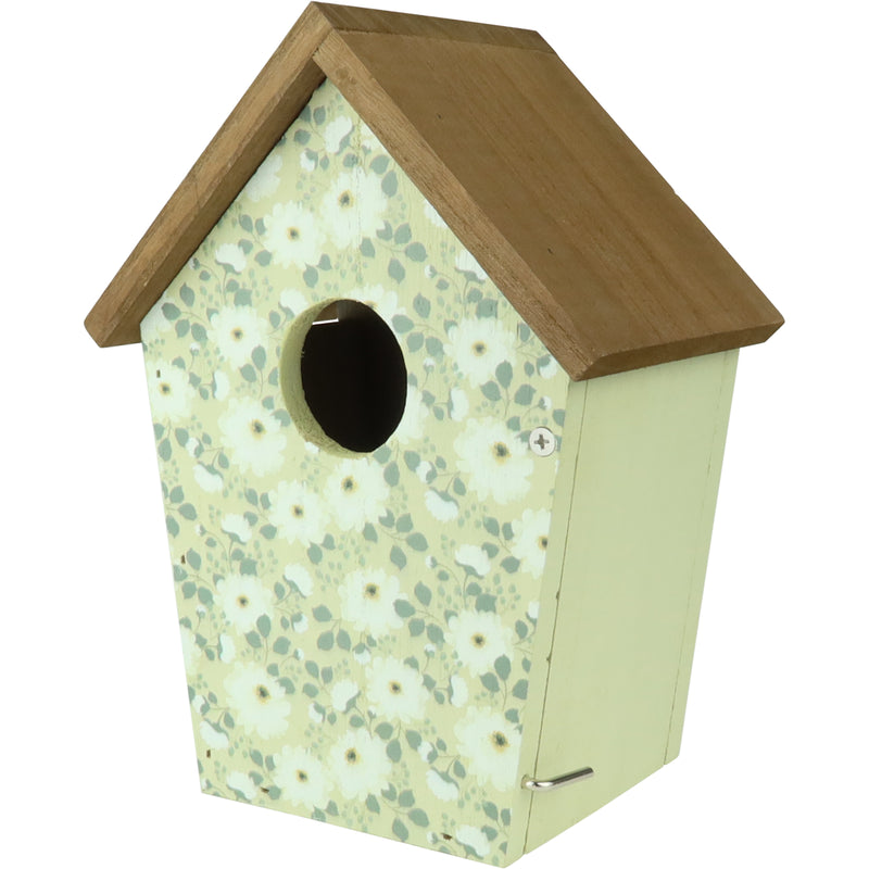 Load image into Gallery viewer, Olive Blossoms Decorative Bluebird House

