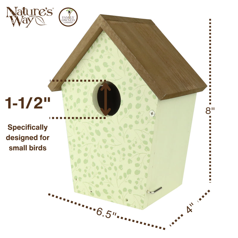 Load image into Gallery viewer, Spring Ivy Decorative Bluebird House
