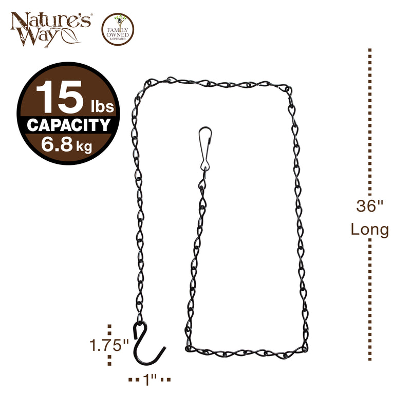 Load image into Gallery viewer, 36" Bird Feeder Hanging Chain
