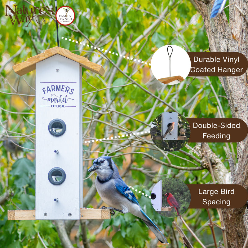 Load image into Gallery viewer, Farmhouse Cedar Vertical Feeder
