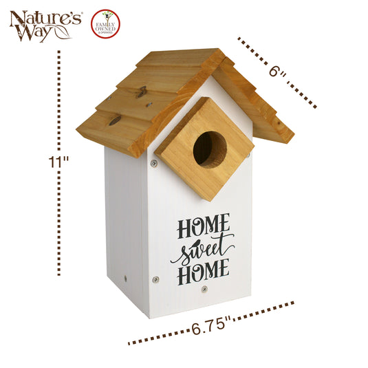 Farmhouse Cedar Bluebird House