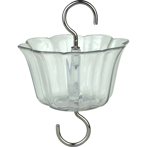Clear Hummingbird Feeder Ant Moat