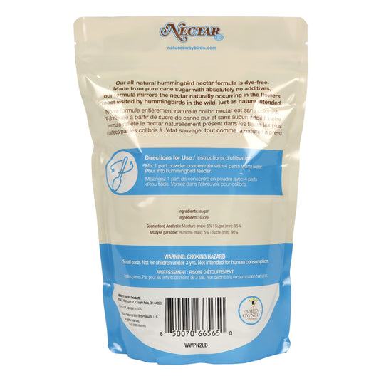 Nectar Series™  Clear Hummingbird Nectar Powder Concentrate, 2 lb