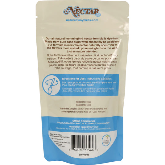 Nectar Series™  Clear Hummingbird Nectar Powder Concentrate, 8 oz
