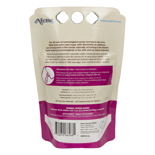 Nectar Series™  Ready-to-Use Clear Hummingbird Nectar, 51 oz
