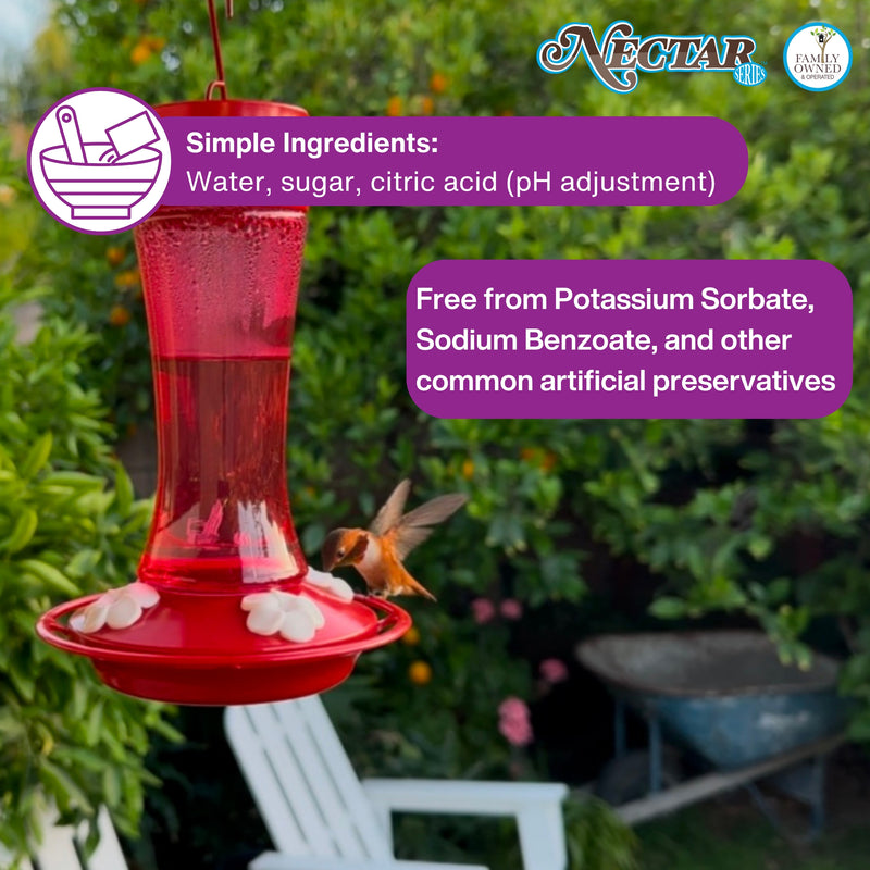Load image into Gallery viewer, Nectar Series™ Ready-to-Use Clear Hummingbird Nectar, 8.5 oz
