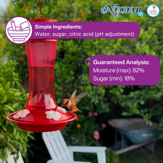 Nectar Series™  Ready-to-Use Clear Hummingbird Nectar, 8.5 oz