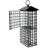 Suet Cage Bird Feeder w/ Roof - Four Cake (Model# WWSUET-4)