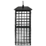 Suet Cage Bird Feeder w/ Roof - Four Cake (Model# WWSUET-4)