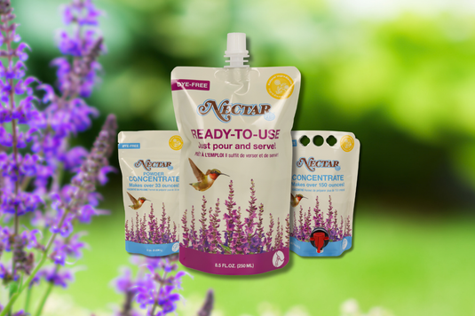 New this season! Shelf-stable nectar