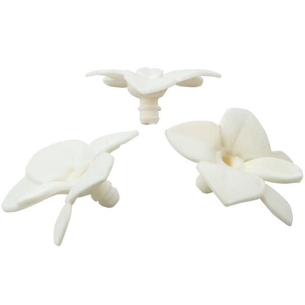 Replacement Hummingbird Flowers - Orchid - set of 3