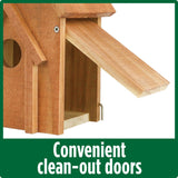 Country Bluebird House - Maple (Model# WW15G05-A)