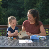 mother and child painting my first wren house