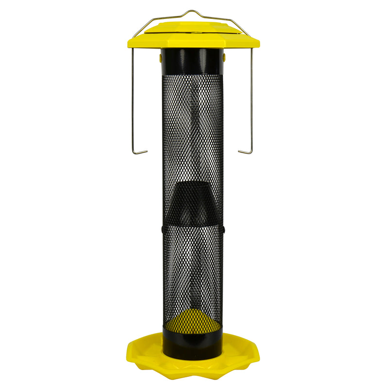 Load image into Gallery viewer, nature&#39;s way Funnel Flip-Top Mesh Finch Feeder on white background
