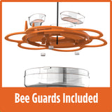 three bee guards included on the Nature's Way All-In-One Oriole Buffet