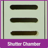 shutter chamber with 3 openings on the Better Gardens Dual-Chamber Beneficial Insect House