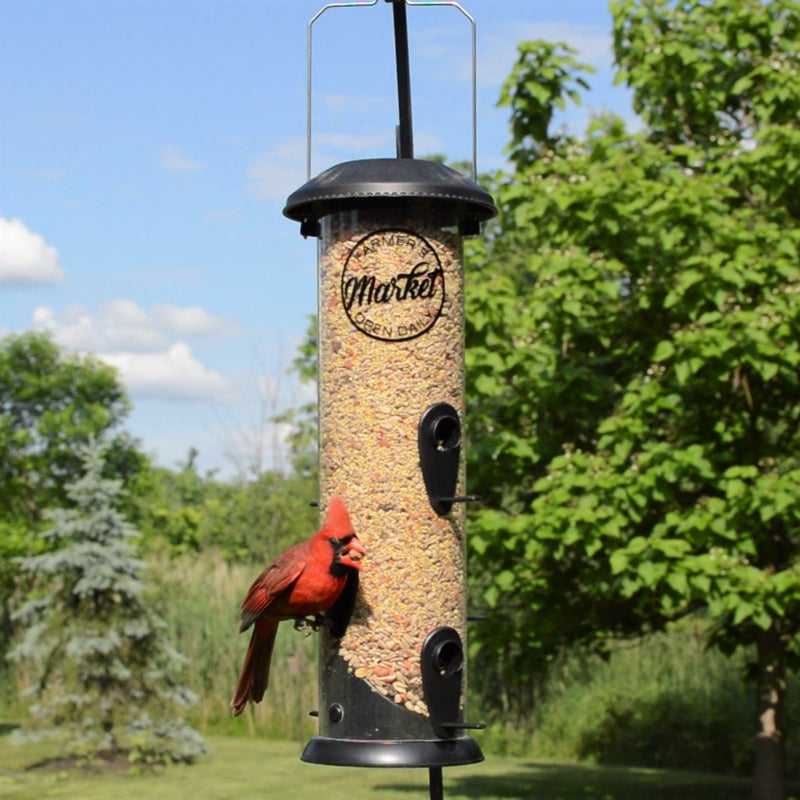 Load image into Gallery viewer, cardinal feeding from the nature&#39;s way Farmhouse Easy Clean Feeder
