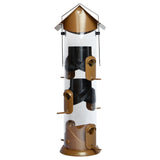 wild wings Wide Deluxe Easy Clean Tube Feeder on white background