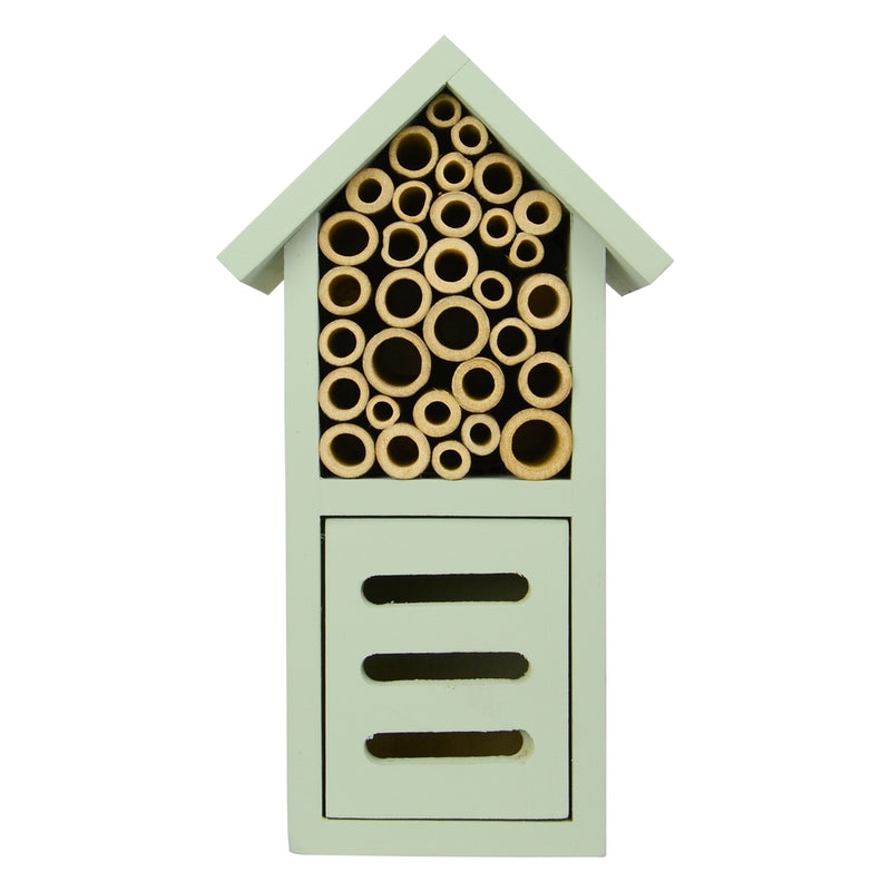 Load image into Gallery viewer, Better Gardens Dual-Chamber Beneficial Insect House in green
