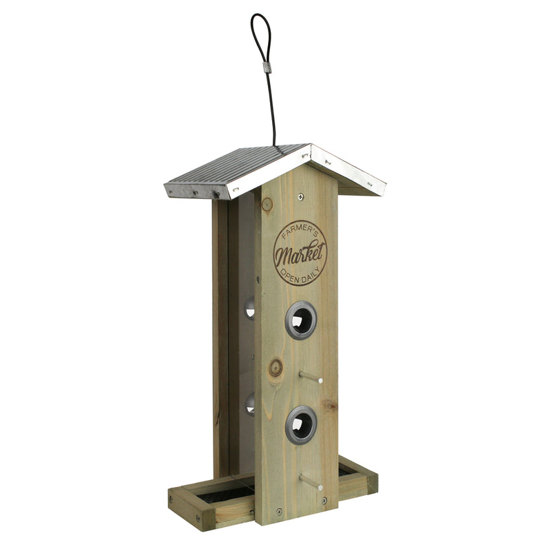 Load image into Gallery viewer, Decorative Weathered Vertical Feeder
